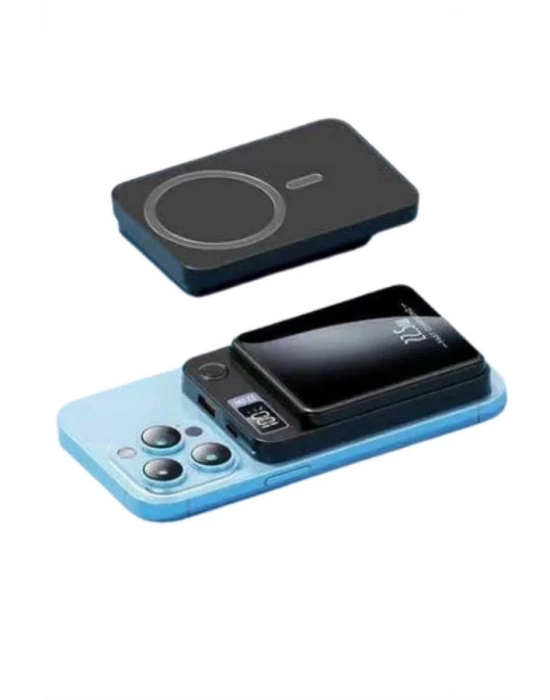 Magsafe Hızlı Şarj 10.000 Mah Wireless Şarj Powerbank Android ve İOS Uyumlu