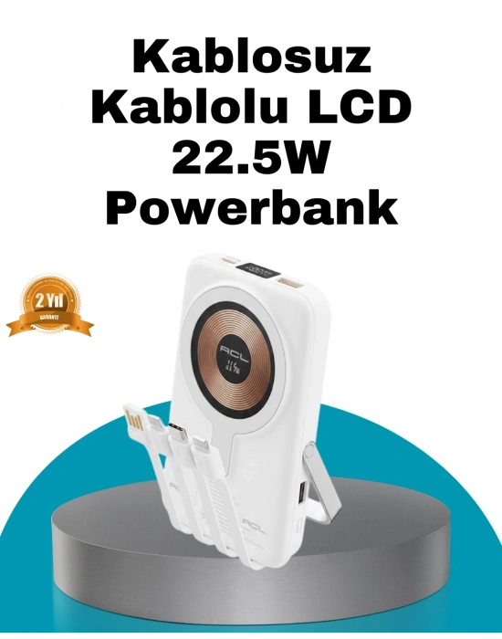 ® MagSafe Uyumlu Kablosuz Powerbank Hızlı Şarj Özellikli