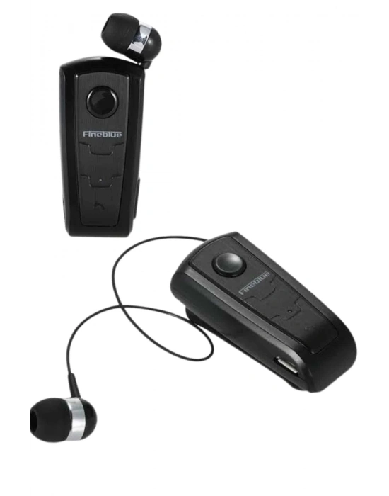 ® Makaralı Bluetooth Kulakiçi Yaka Kulaklığı Kablosuz Kulaklık