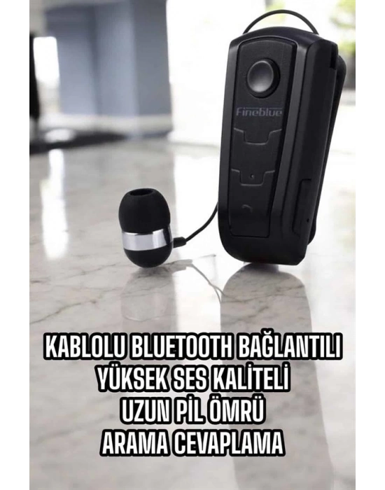 ® Makaralı Bluetooth Kulaklık Çağrı Cevaplama Kablolu Uzun Pil Ömrü