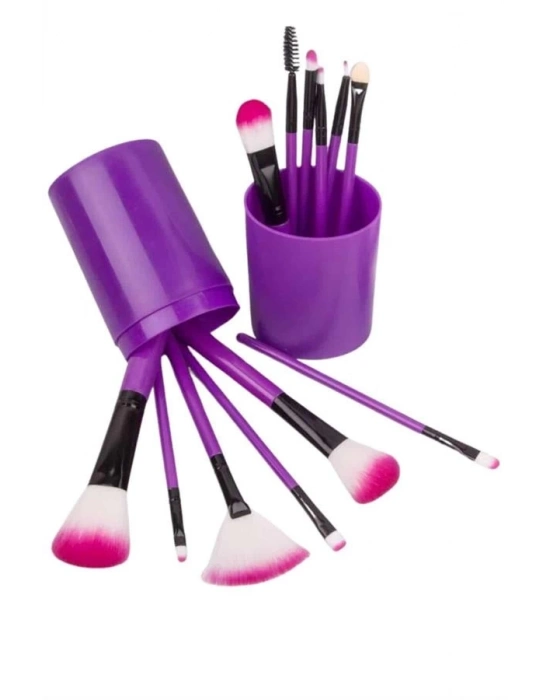 ® Makyaj Fırçası 12 Parça Set Yumuşak Uçlu Göz Makyajına Uygun Hafif ve Taşınabilir Çanta