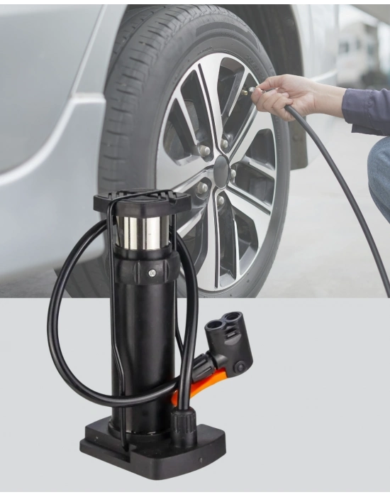 ® Manuel Ayak Pompası Extra Güçlü Lastik Şişirme Pompası