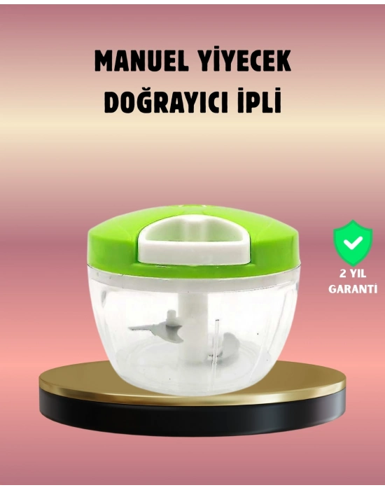 ® Manuel Mutfak Doğrayıcısı Kolay Temizlenebilir