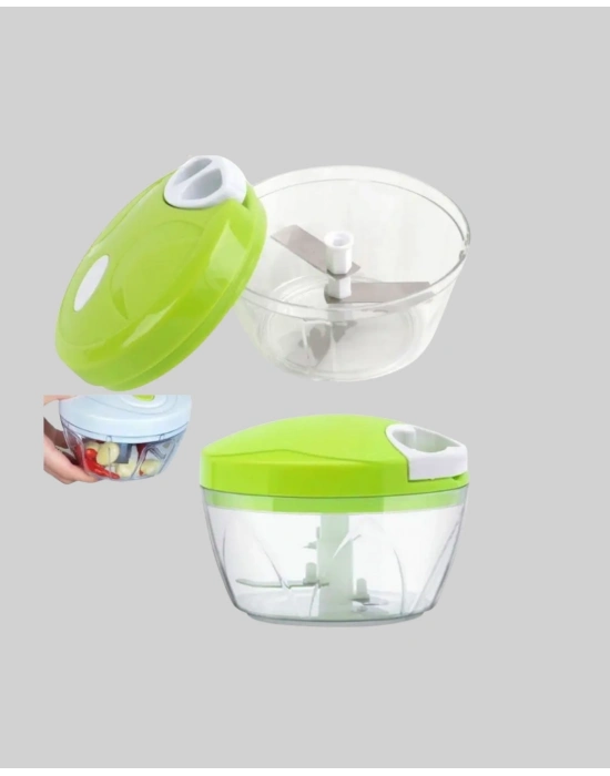 ® Manuel Yiyecek Doğrayıcı İpli Hızlı Pratik Sebze Kıyıcı