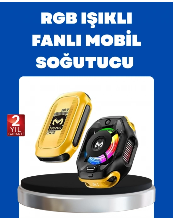 ® Manyetik Montajlı Dijital Ekranlı Telefon Soğutucu