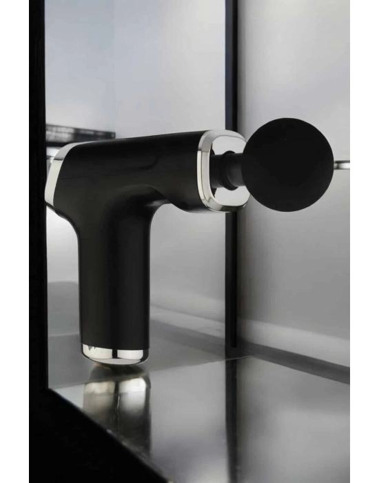 ® Masaj Tabancası 4 Başlıklı Kas ve Vücut Ağrıları İçin Şarjlı Darbeli