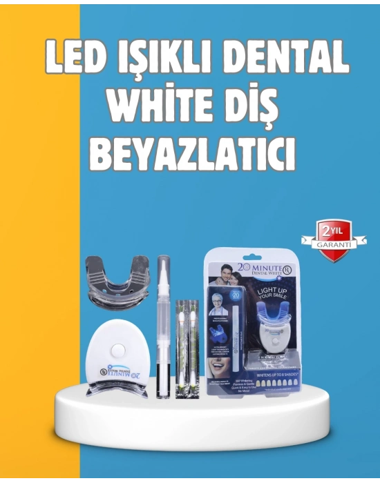 ® Mavi Işık Teknolojisi ile Güvenli Diş Beyazlatıcı Sistem