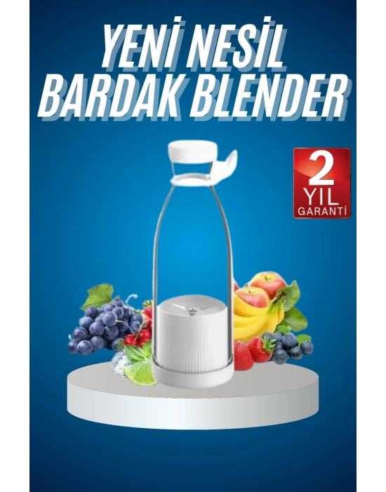 ® Meyve Sıkacağı Taşınabilir USB Elektrikli Blender Mini
