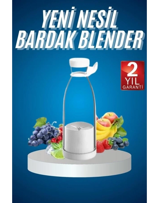 ® Meyve Sıkacağı Taşınabilir USB Elektrikli Blender Mini