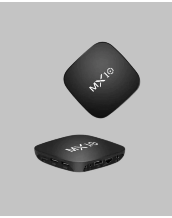 ® MX Box S 4K Android TV Box – Google Asistan, Dolby Ses, 8 GB Hafıza, Chromecast Desteği