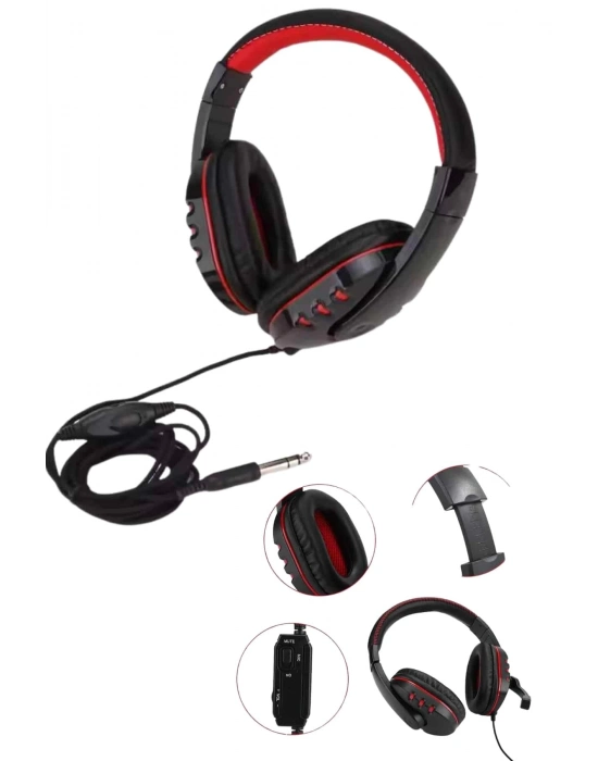 ® Mikrofonlu Gamer Kulaklık Oyuncu Kulaklığı Yüksek Ses Kaliteli Stereo Yumuşak Yastıklar