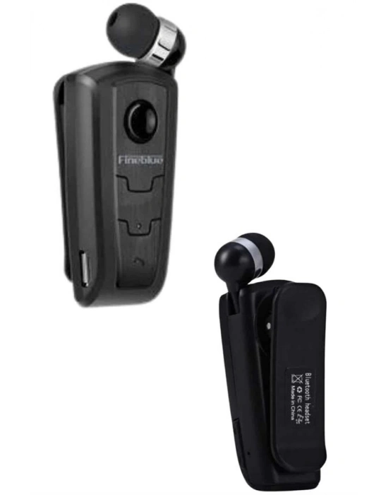 Mikrofonlu Makaralı Bluetooth Kulakiçi Kulaklık Android ve İOS Uyumlu