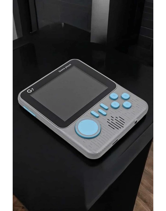 ® Mini Atari El Atarisi 3.5 inç Ekran Çift Konsol 666 Adet Retro Oyun Gameboy El Atarisi