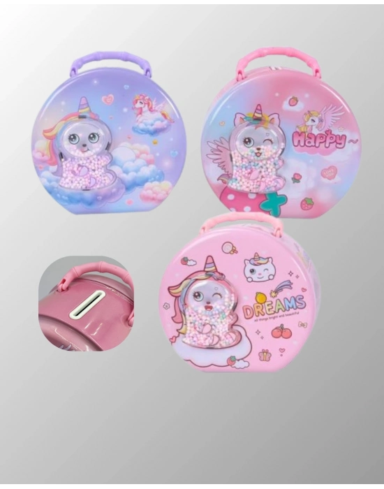 ® Mini Çocuk Para Kasası Gizli Saklama ve Birikim Kutusu