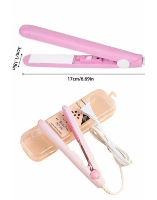 ® Mini Düzleştirici Seramik Kaplama Seyahat Tipi Elektriklenme Karşıtı