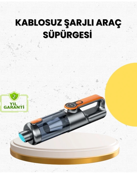 ® Mini El Süpürgesi Çok Başlıklı Kablosuz Vakum Güçlü Emiş Numaratör Hediyeli