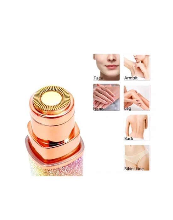 ® Mini Elektrikli Epilatör Cihazı – USB Şarjlı, Acısız Yüz ve Kaş Bakım Aleti