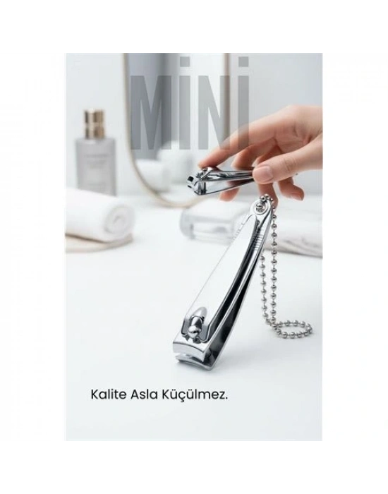 ®  Mini Tırnak Makası | Keskin ve Ergonomik Cep Boy Paslanmaz Çelik