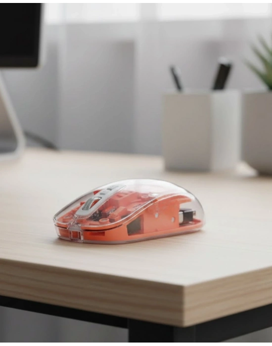 Minimal Tasarımlı Kablosuz Mouse Günlük ve Ofis Kullanımı