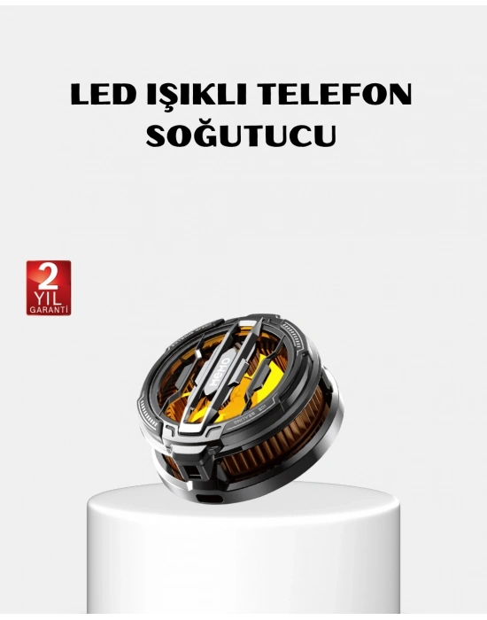 ® Mobil Oyun Telefon Soğutucusu Yarı İletken Hızlı Soğutmalı ve Sessiz Fanlı