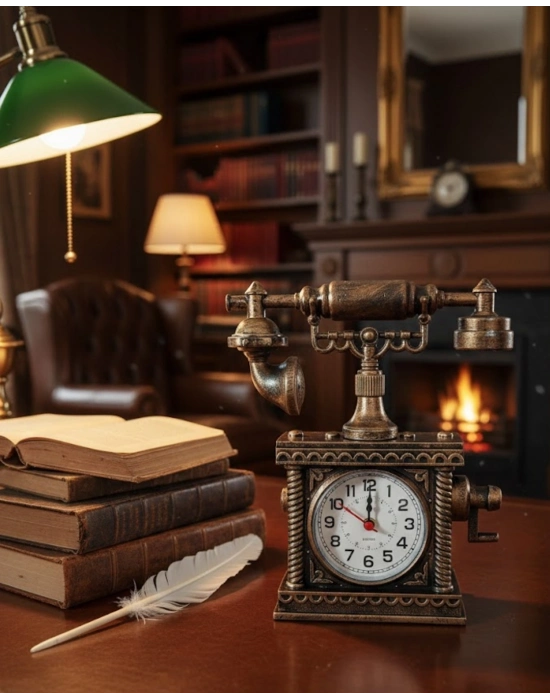 ® Modern Tasarımlı Çalar Saat Dekoratif ve İşlevsel Masa Saati