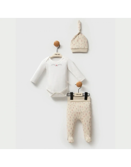 ®   Kokina Şapka Body Pantolon MNB5334 Bej