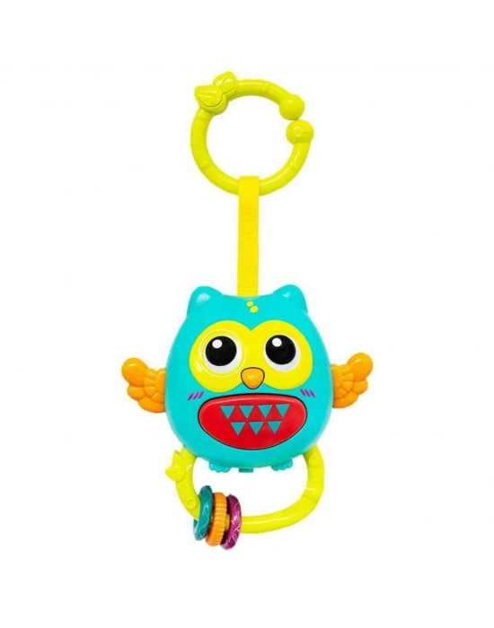 ® Müzikli ve Işıklı Çıngıraklı Baykuş Puset Oyuncağı