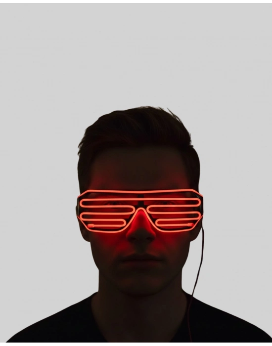 ® NEON GÖZLÜK KIRMIZI