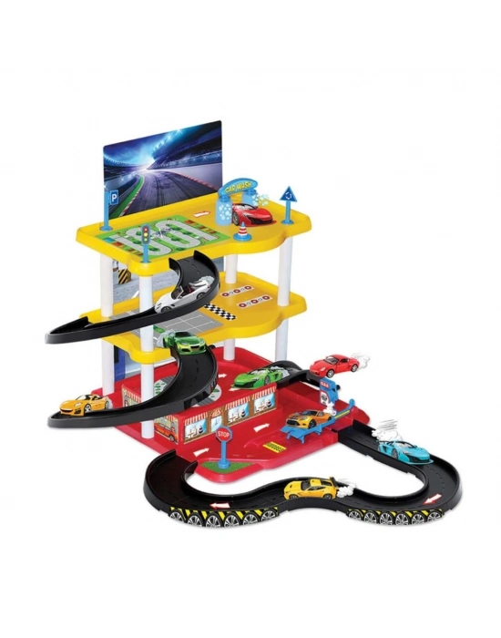 ® 03068 3 KATLI GARAJ OYUN SETİ