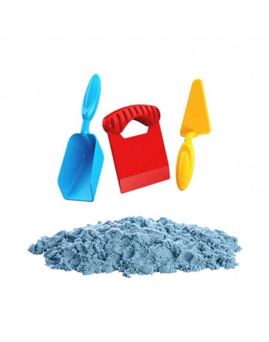 ® 03691 AKSESUARLI MAVİ KİNETİK OYUN KUMU 1000 GR