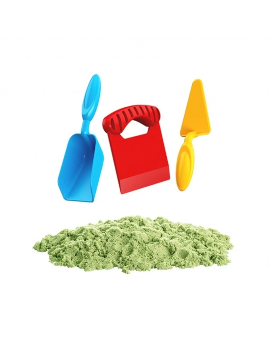 ® 03692 AKSESUARLI YEŞİL KİNETİK OYUN KUMU 1000 GR