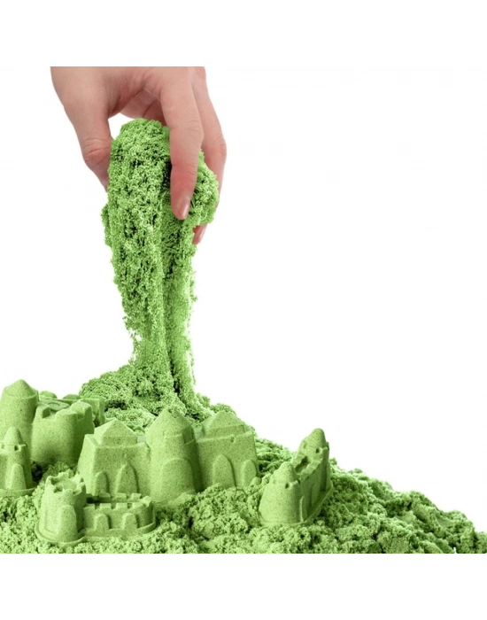 ® 03692 AKSESUARLI YEŞİL KİNETİK OYUN KUMU 1000 GR