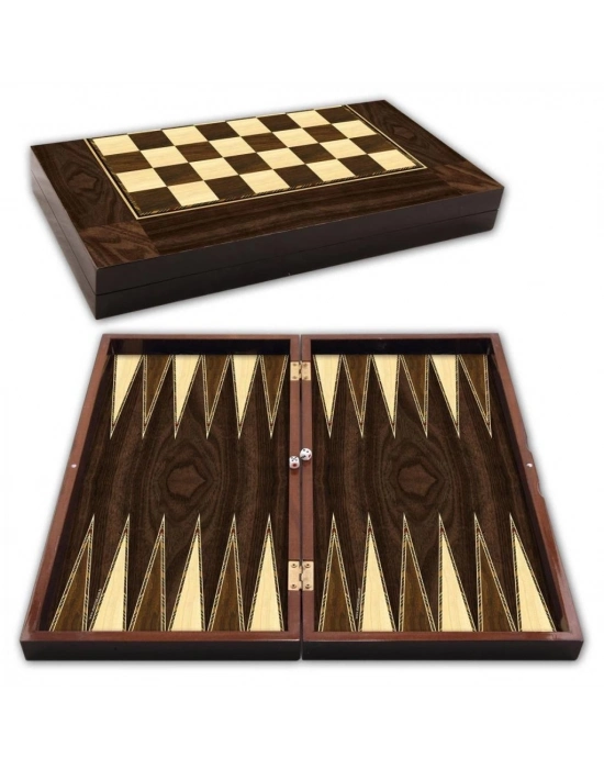 ® 1020180 Star Polyester Ceviz Tavla (Büyük)