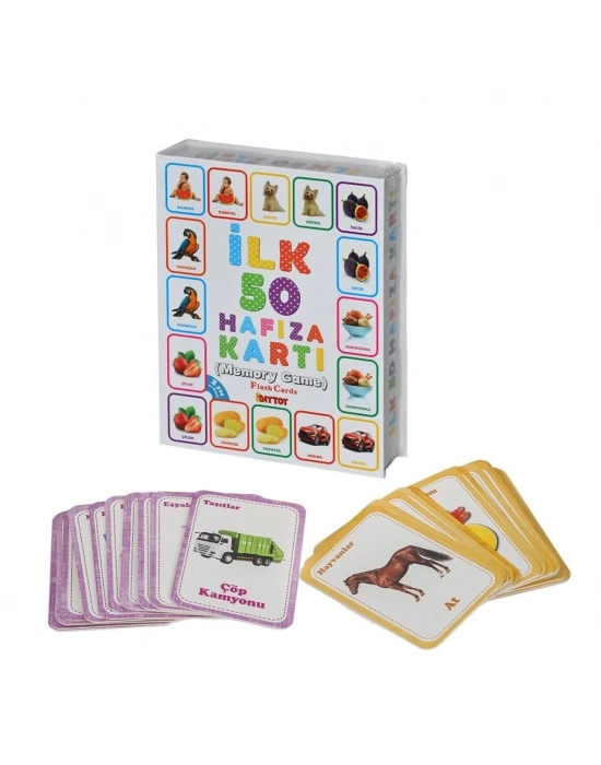 ® 1475 İLK 50 HAFIZA KARTLARI (MEMORY GAME )