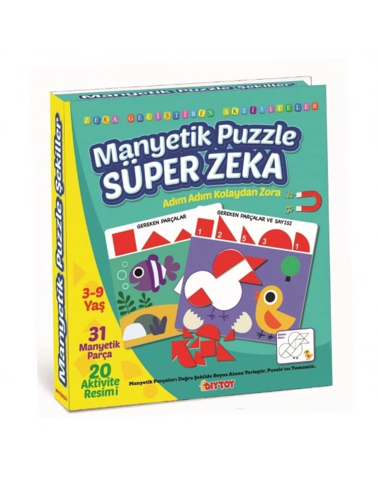 ® 1536 MANYETİK PUZZLE SÜPER ZEKA