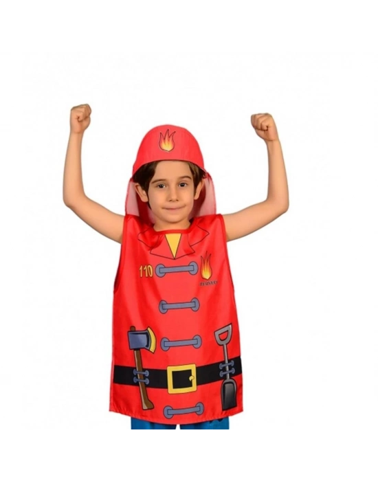 ® AND-5113 İTFAİYECİ KOSTÜMÜ
