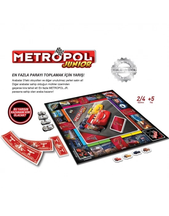 ® CR 10303 Cars Metropol Junior Oyunu -KS Games