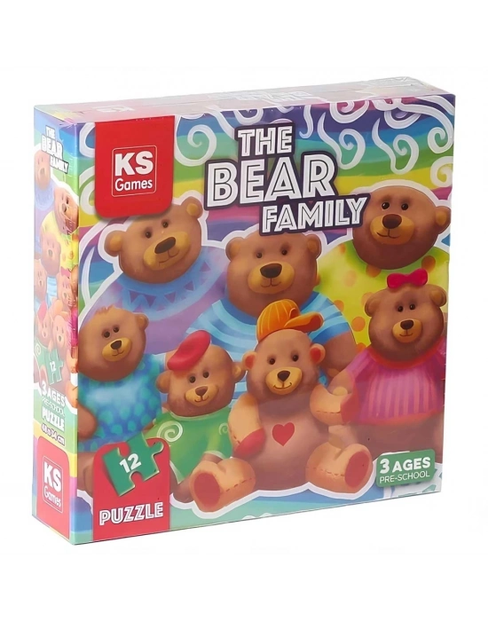 ®  Games The Bear Family Pre-School Puzzle