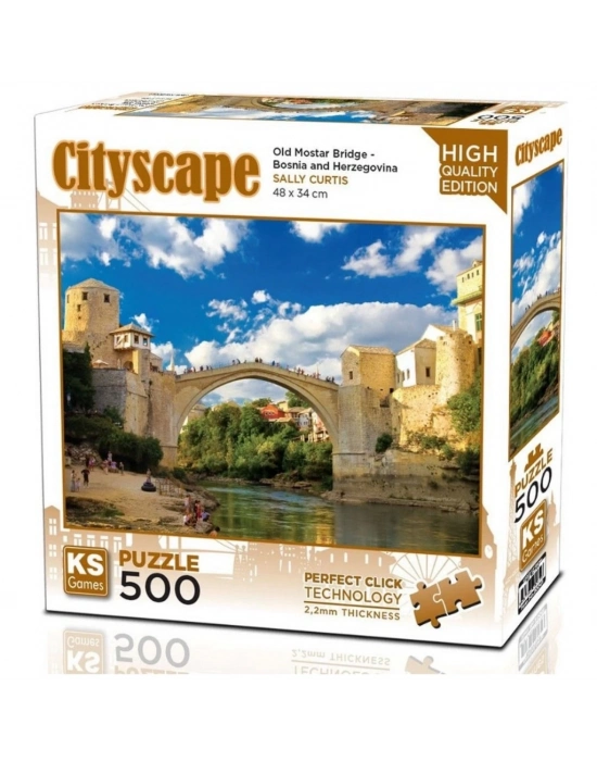 ®  Old Mostar Bridge Bosna-Hersek Puzzle 500 Parça