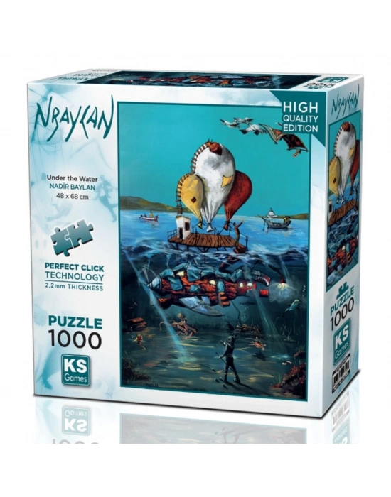®  Under The Water Puzzle 1000 Parça 20709