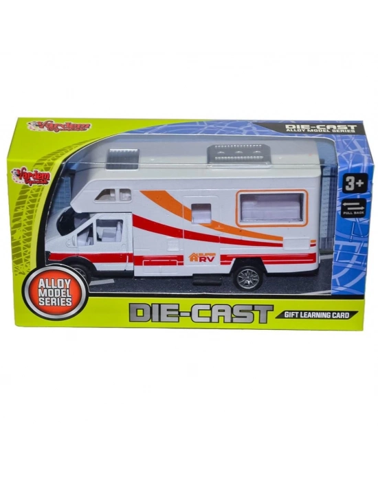 ® XFD889-311 Kutulu Çek Bırak Die-Cast Karavan - Vardem Oyuncak