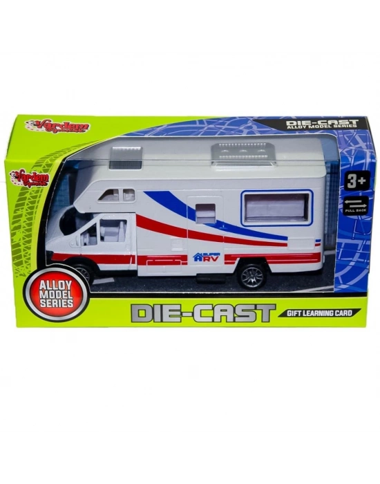 ® XFD889-311 Kutulu Çek Bırak Die-Cast Karavan - Vardem Oyuncak