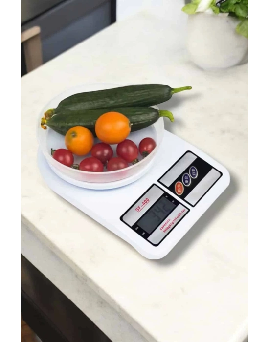 ® Net LCD Ekran ve Otomatik Kapanma Özelliği ile Uzun Ömürlü Dijital Mutfak Tartısı