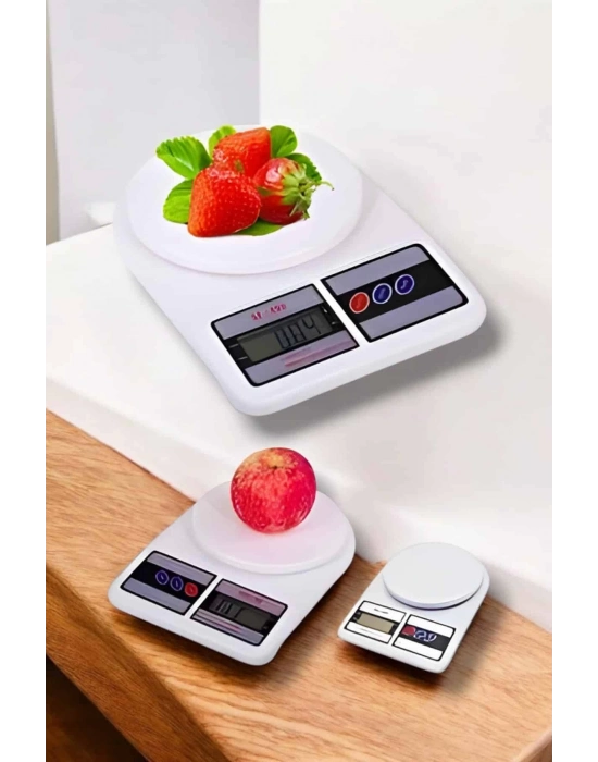 ® Net LCD Ekran ve Otomatik Kapanma Özelliği ile Uzun Ömürlü Dijital Mutfak Tartısı