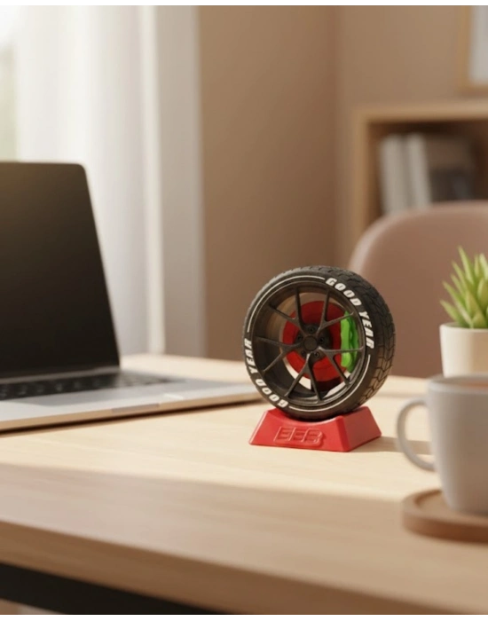 ® Ofis Masası İçin Jant Temalı Dekoratif Masa Üstü Aksesuar