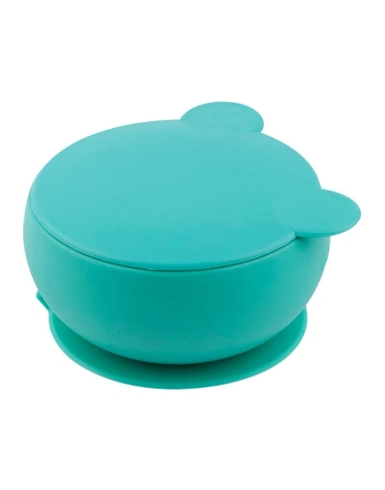 ®   Blw I Silikon Beslenme Seti 3Lü (Kaseli) Aqua Green