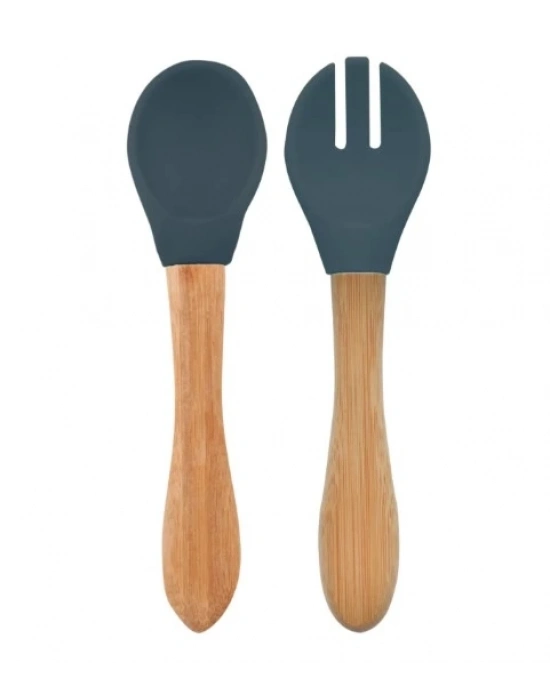 ®   Mama Kaşığı ve Çatal Seti Deep Blue