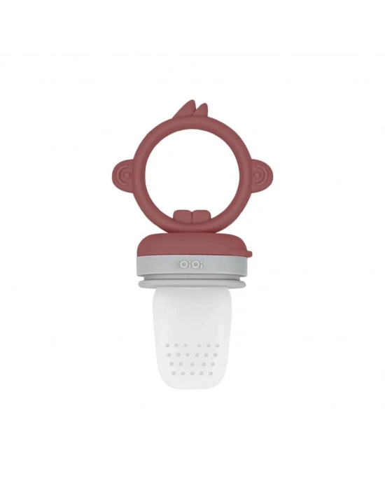 ®   Silikon Püre Meyve Sebze Emziği Velvet Rose / Powder Grey