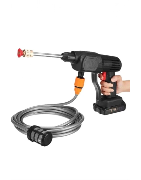 ® Oto Araba Yıkama Şarjlı Ve Yüksek Basınçlı Oto Yıkama Ve Sulama Tabancası