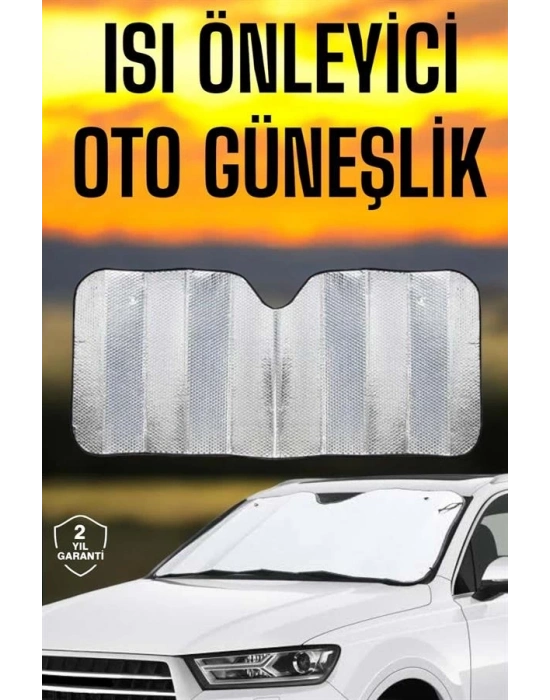 ® Oto Güneşlik Isı Önleyici Tüm Araçlara Uyumlu UV Işınlarına Karşı